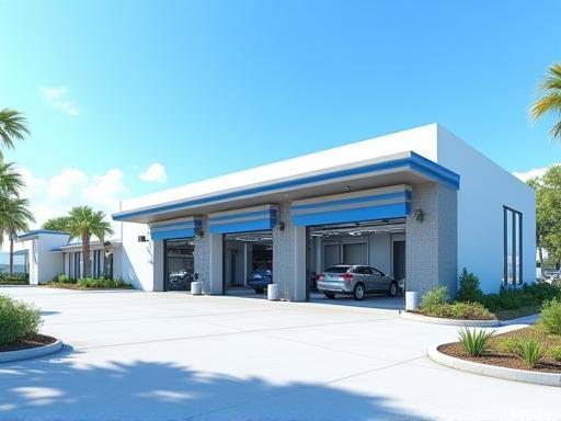 Nemo's Express Car Wash modern facility exterior