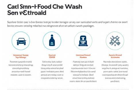 Chart illustrating different car wash service options and their benefits